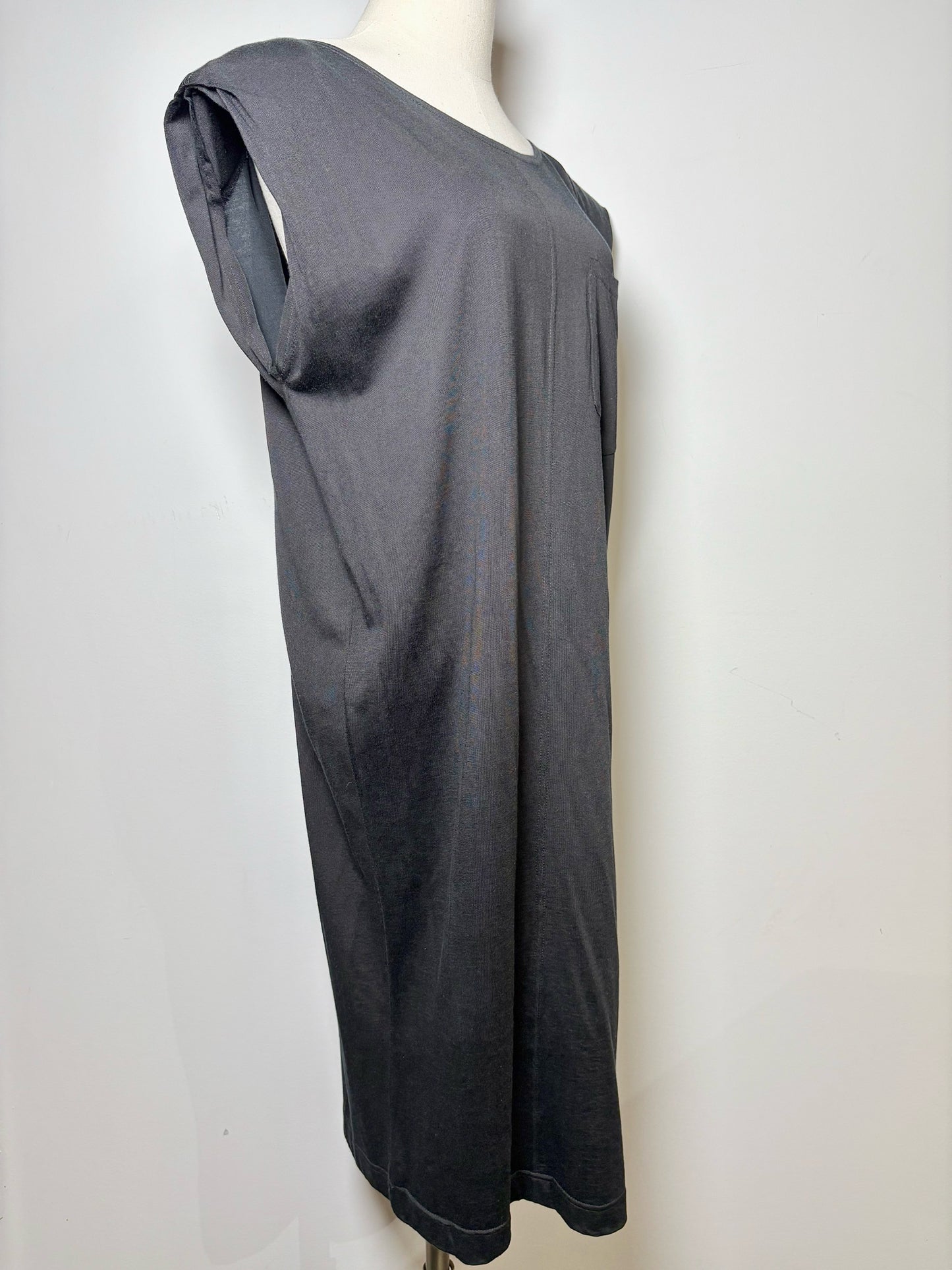 Women Size M/L Courreges Paris Black Solid Dress