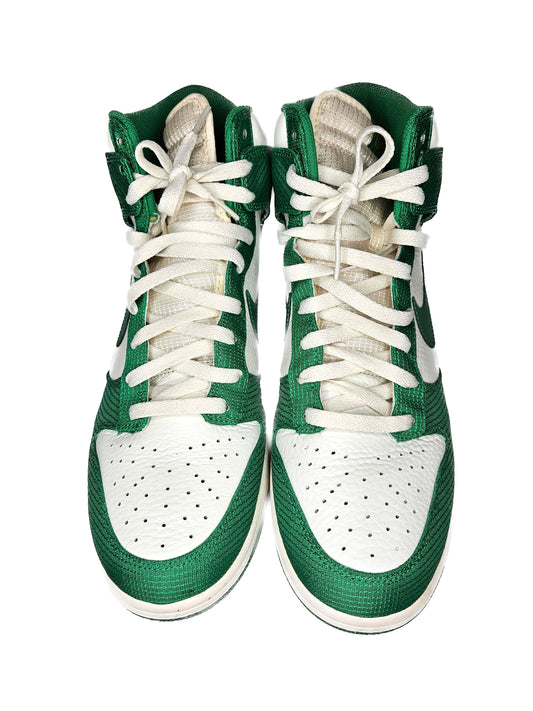 Nike Green Leather Cowhide Shoes