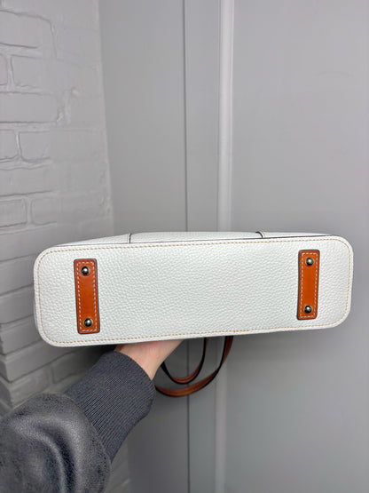 Dooney & Bourke Leather White Tote Bag