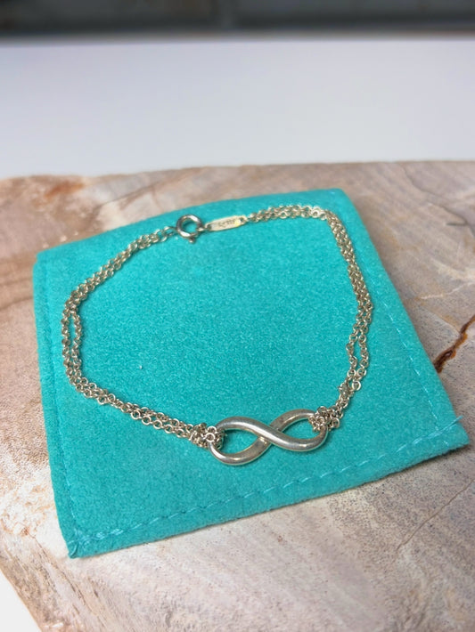 "Tiffany Infinity" Sterling Silver Tiffany & Co. Bracelet