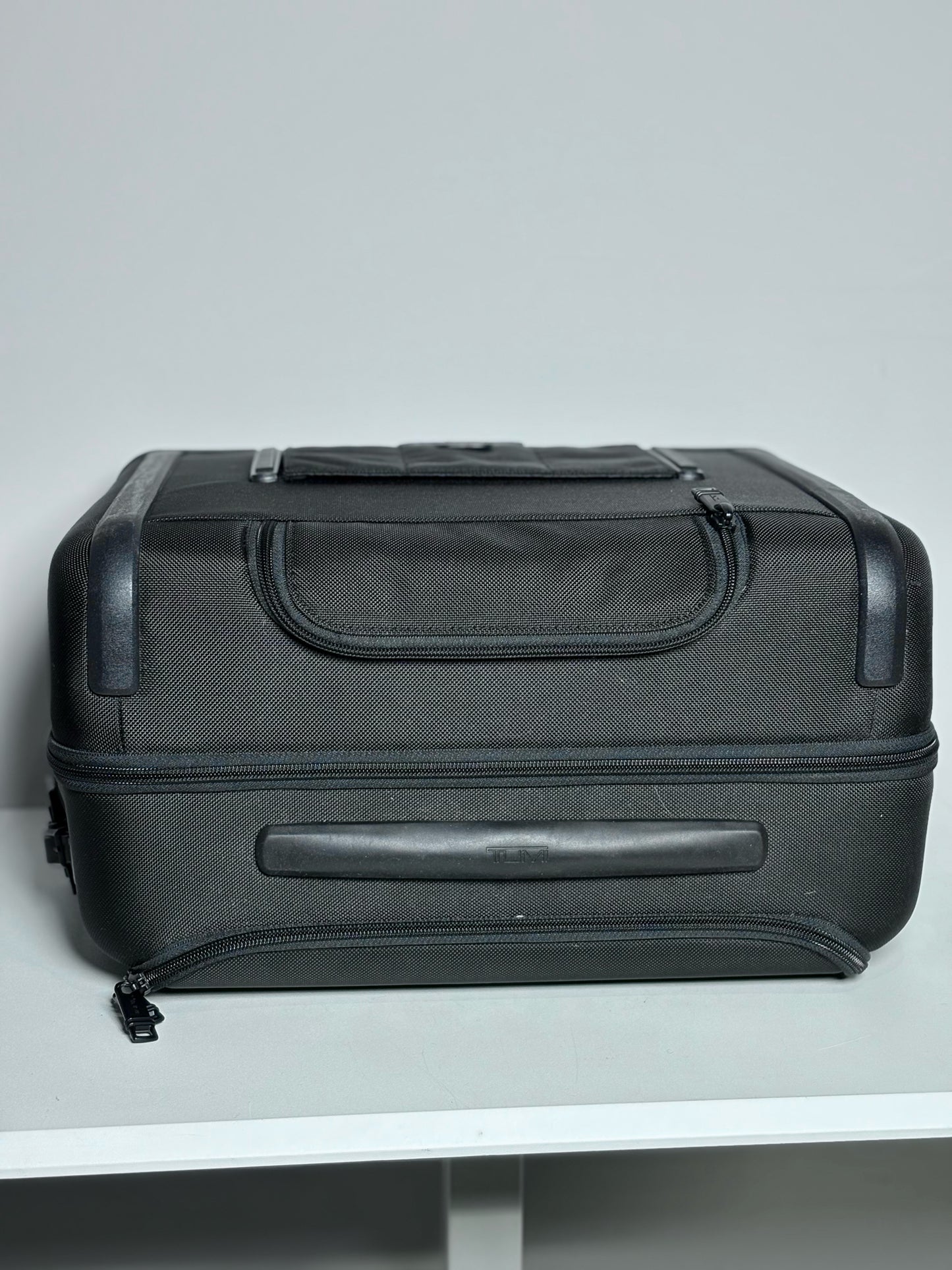 FXT Ballistic Nylon Tumi Alpha 3 Compact Briefcase on Wheels