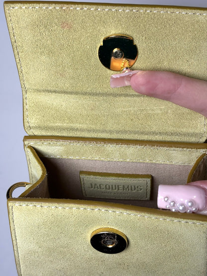 Suede Jacquemus Bag