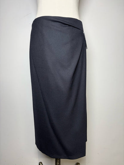 Women Size 38 (4 US) Jil Sander Navy Solid Women's Pre-owned, NWT Skirt
