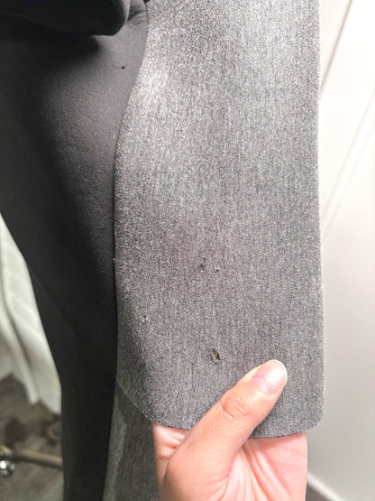 Women Size 44 (8 US) Marni Black w/Gray Ruffle Scuba Shift Dress