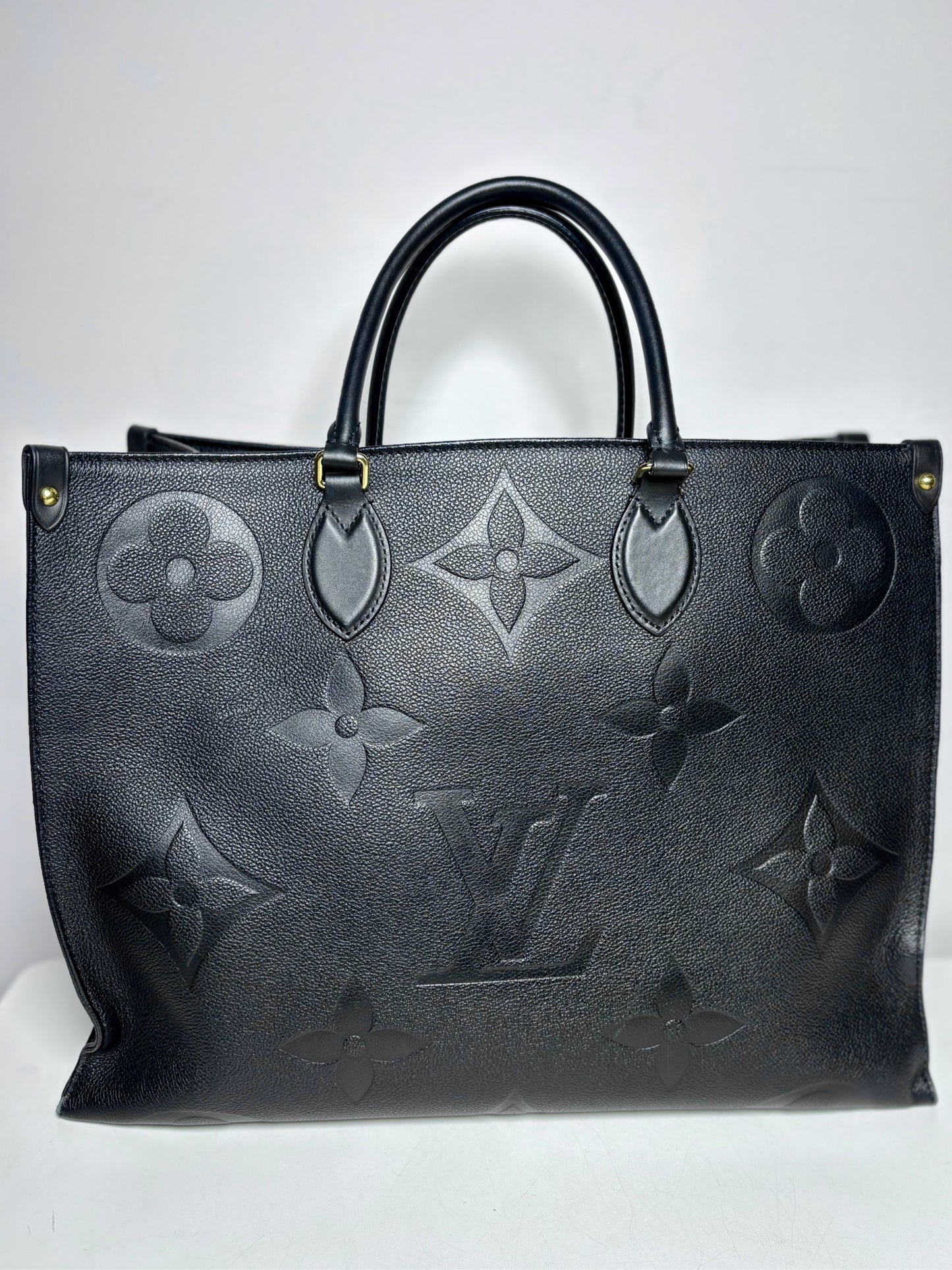 Louis Vuitton Monogram Empreinte Leather Pre-owned Black Purse