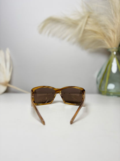 Versace Gold Medusa Logo Sunglasses