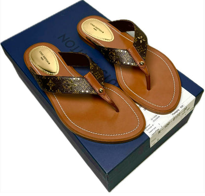Shoe Size 38 1/2 Louis Vuitton Monogram canvas