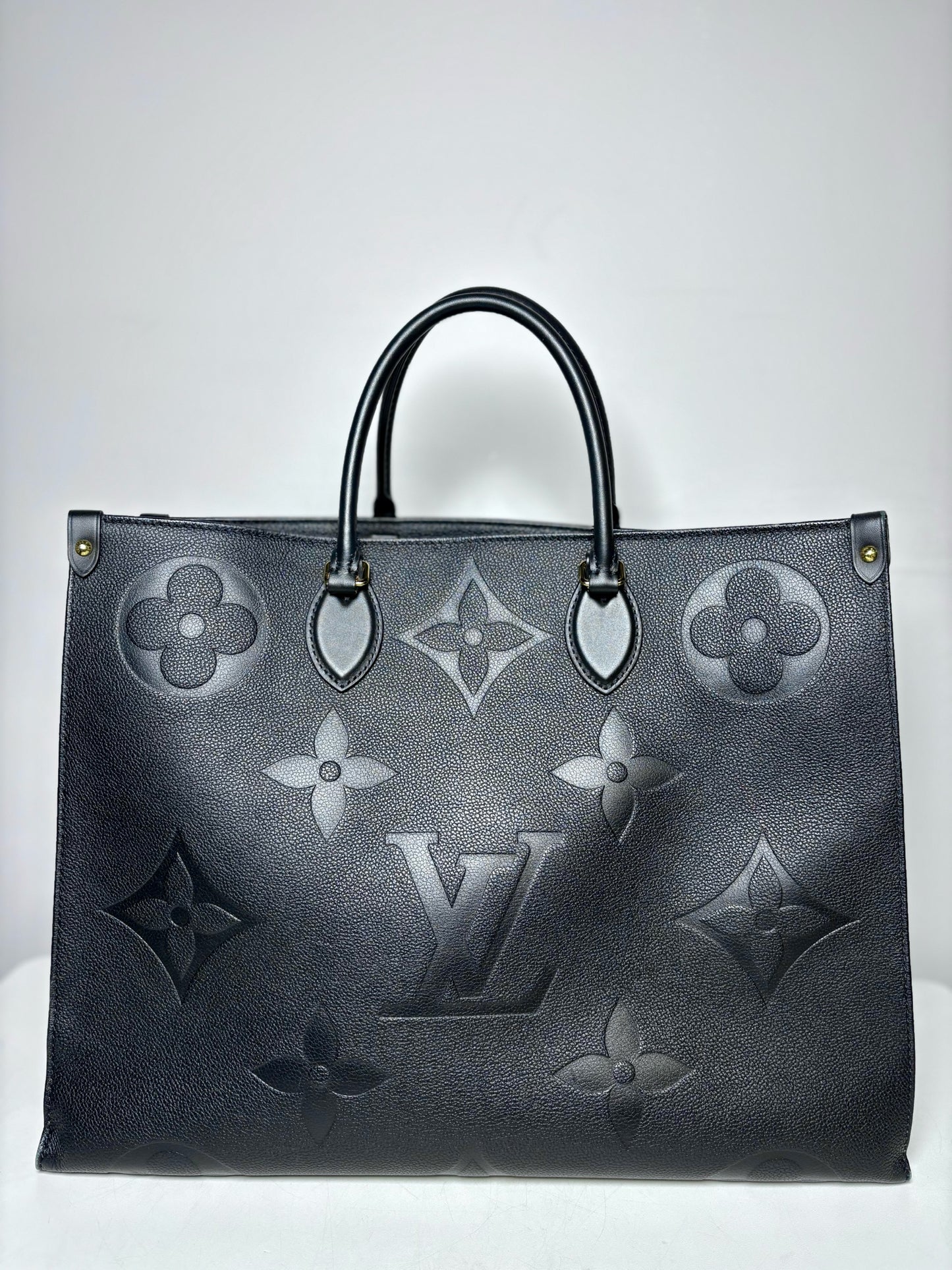 Louis Vuitton Monogram Empreinte Leather Pre-owned Black Purse