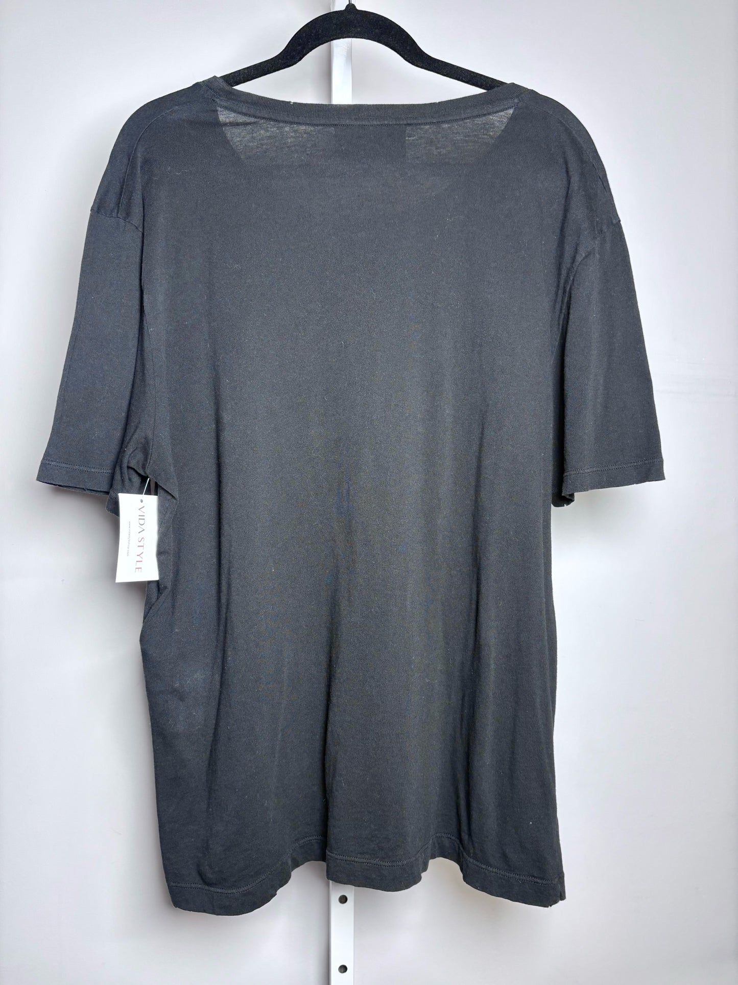 Mens Size L Gucci Black 100% Cotton Solid Men's Shirt