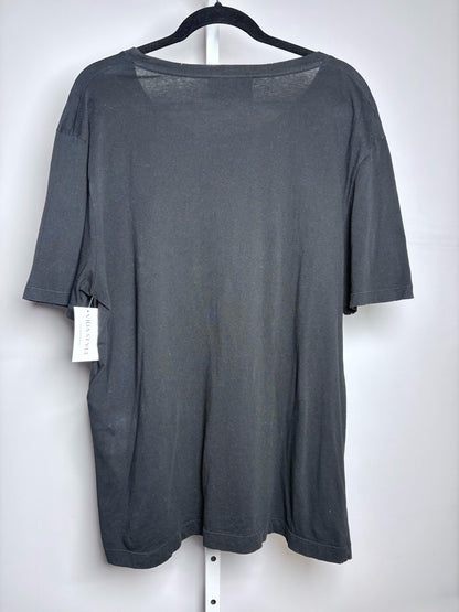 Mens Size L Gucci Black 100% Cotton Solid Men's Shirt