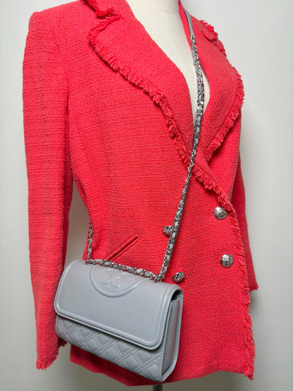 Women Size 10 Veronica Beard Red Solid Blazer