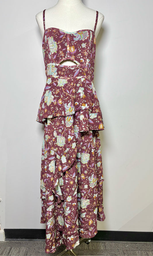 Women Size 10 Ulla Johnson Brown Floral Dress