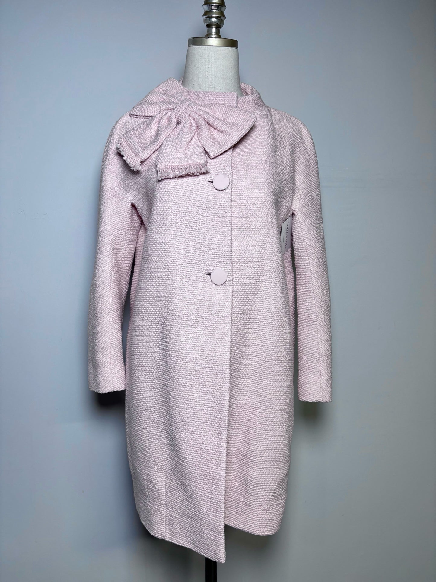 Women Size S Kate Spade New York Pink Ribbed 100% Cotton NWOT Jacket