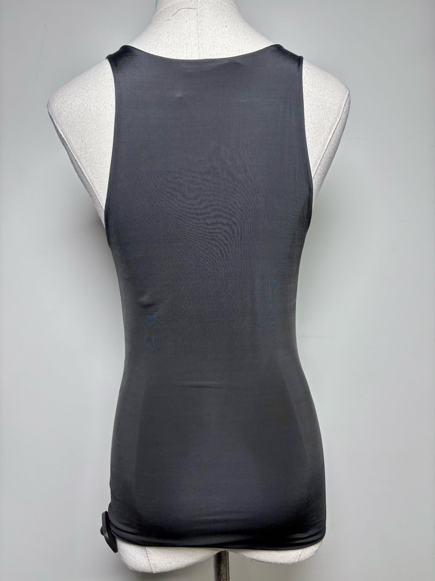 Women Size XS Gucci Black Knit Tank Horsebit Top