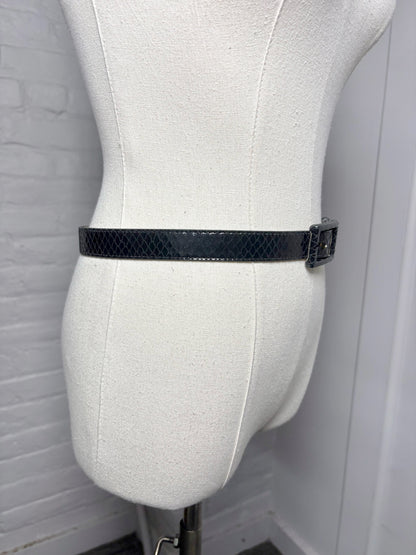 Belt St. John Black Spanish Leather S/4
