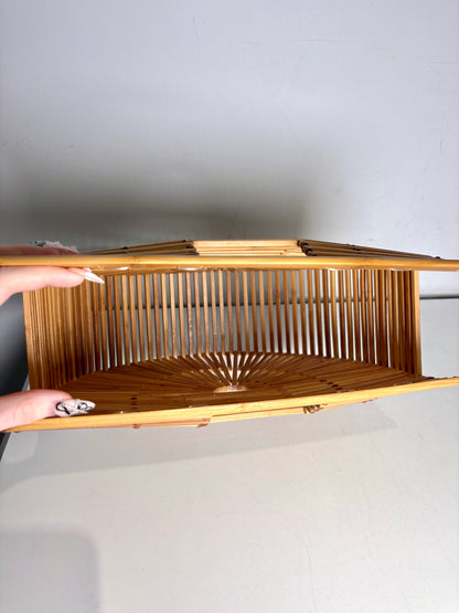 Women's Cult Gaia Woven Ark Large Bamboo Pre-owned Bag
