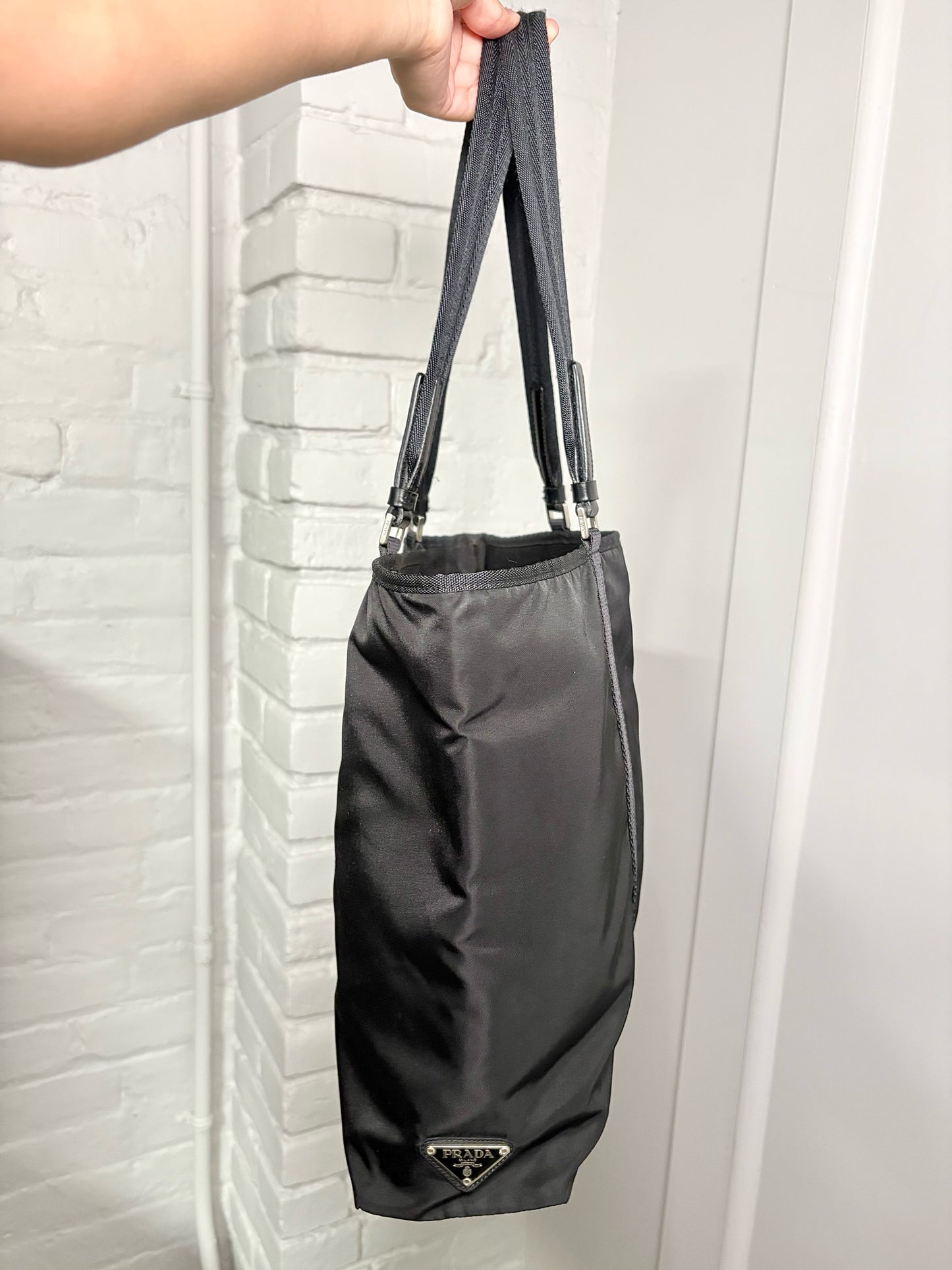 Nylon Prada Black Medium Purse