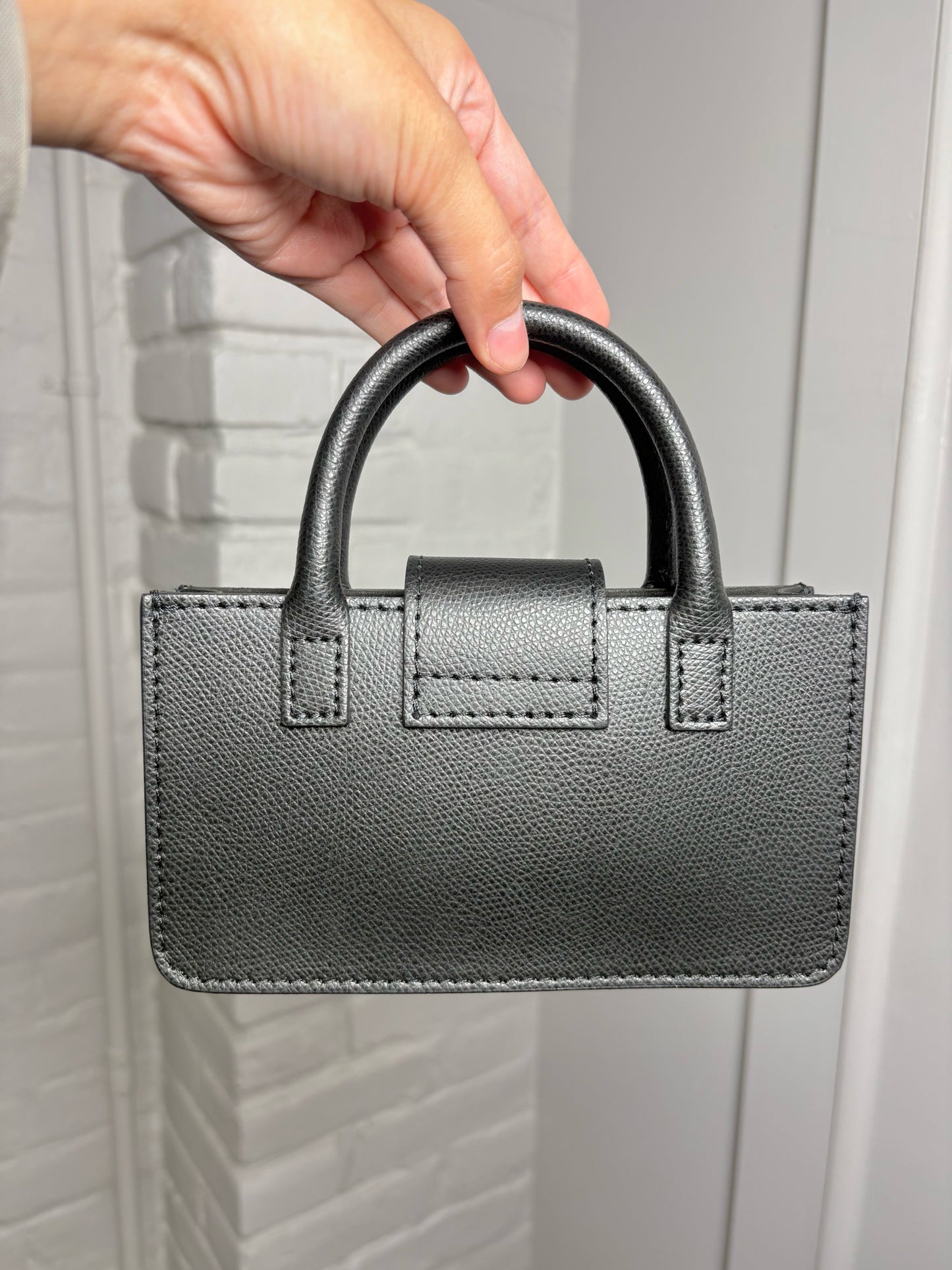 Valentino Mario Valentino Black Bonbonniere Micro Purse
