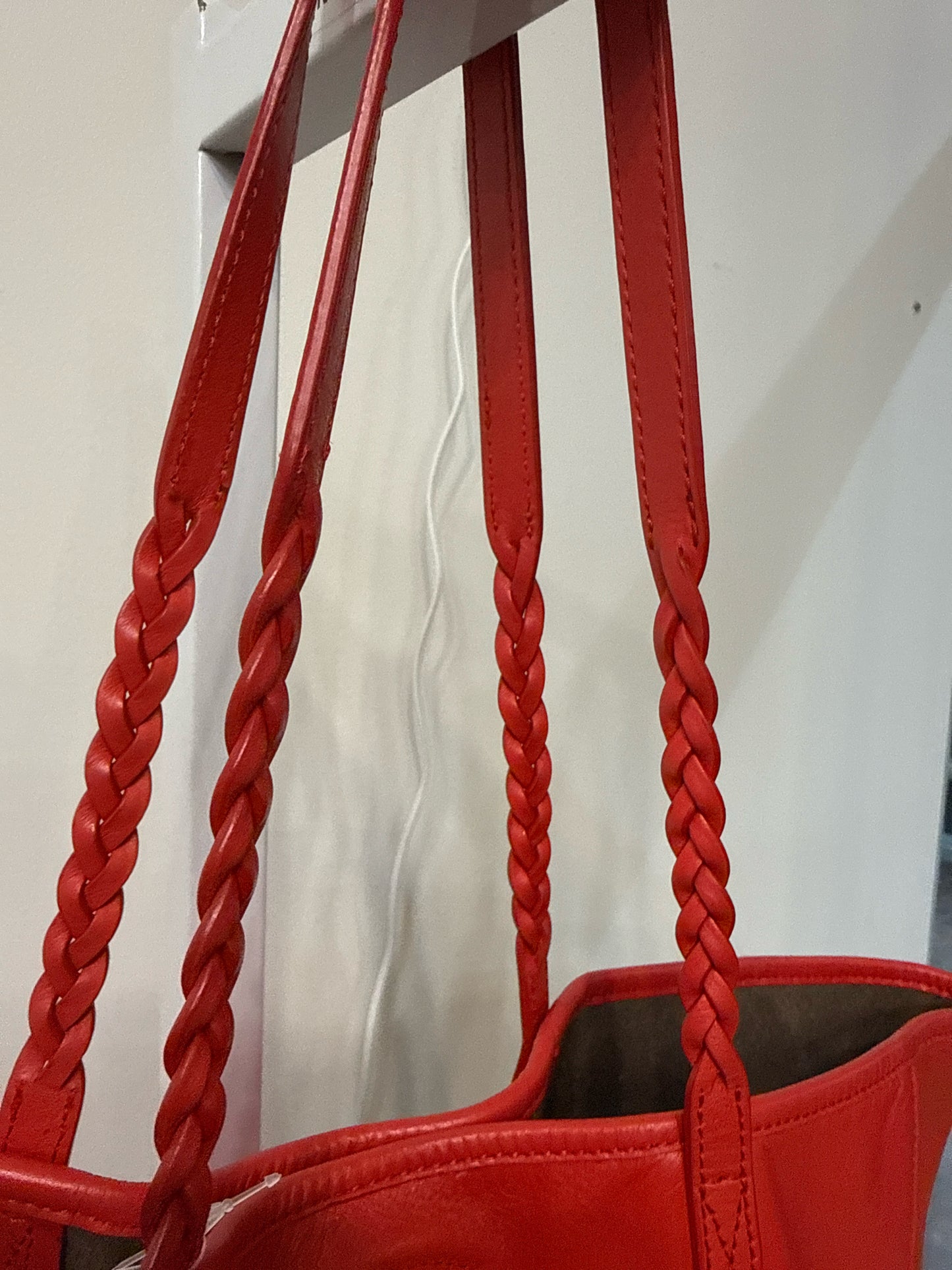 Mulberry Dorset Red Nappa Leather Tote
