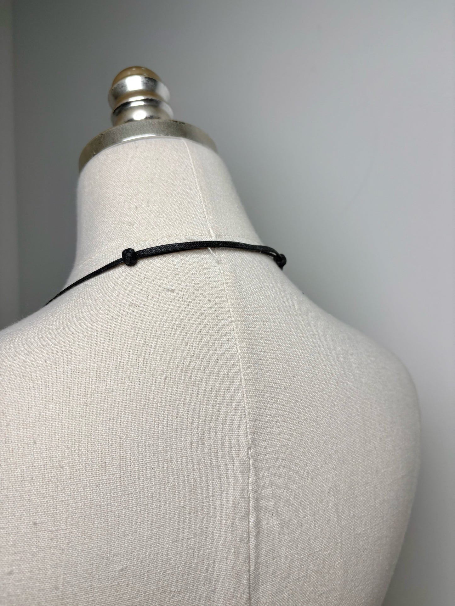 Hermes Permabrass, Horn Leather Cord Mayance Isthme O Necklace