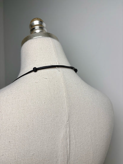 Hermes Permabrass, Horn Leather Cord Mayance Isthme O Necklace