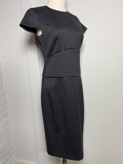 Women Size 6 Valentino Black Solid Dress