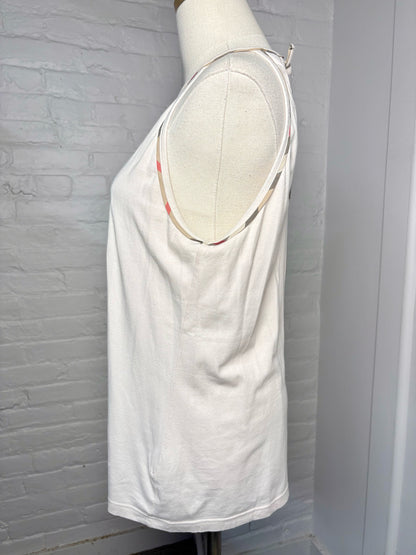 Women Size XL Burberry Light Pink Solid Top