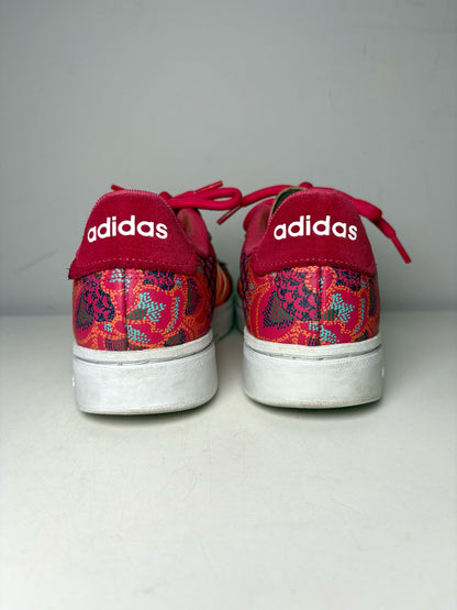 W Shoe Size 9 Adidas Pink & Orange Pre-owned Sneakers