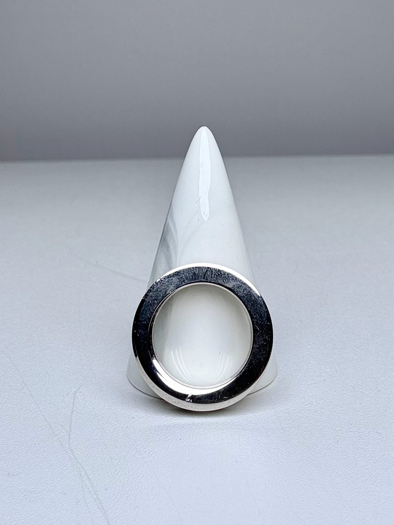 100% Ottone Brass Maison Margiela Silver 7 Like-New Ring