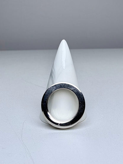 100% Ottone Brass Maison Margiela Silver 7 Like-New Ring