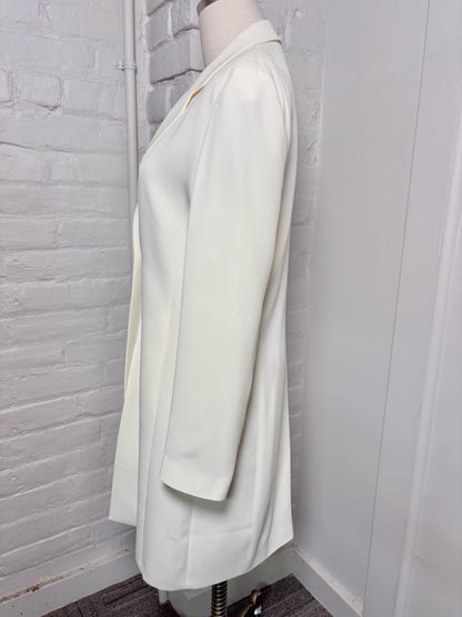 Women Size 42 ( 6 US) Emporio Armani Cream Long Jacket
