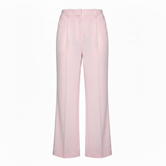 Women Size 8 Favorite Daughter Light Pink Pleats Wide Leg Pre-owned Pants