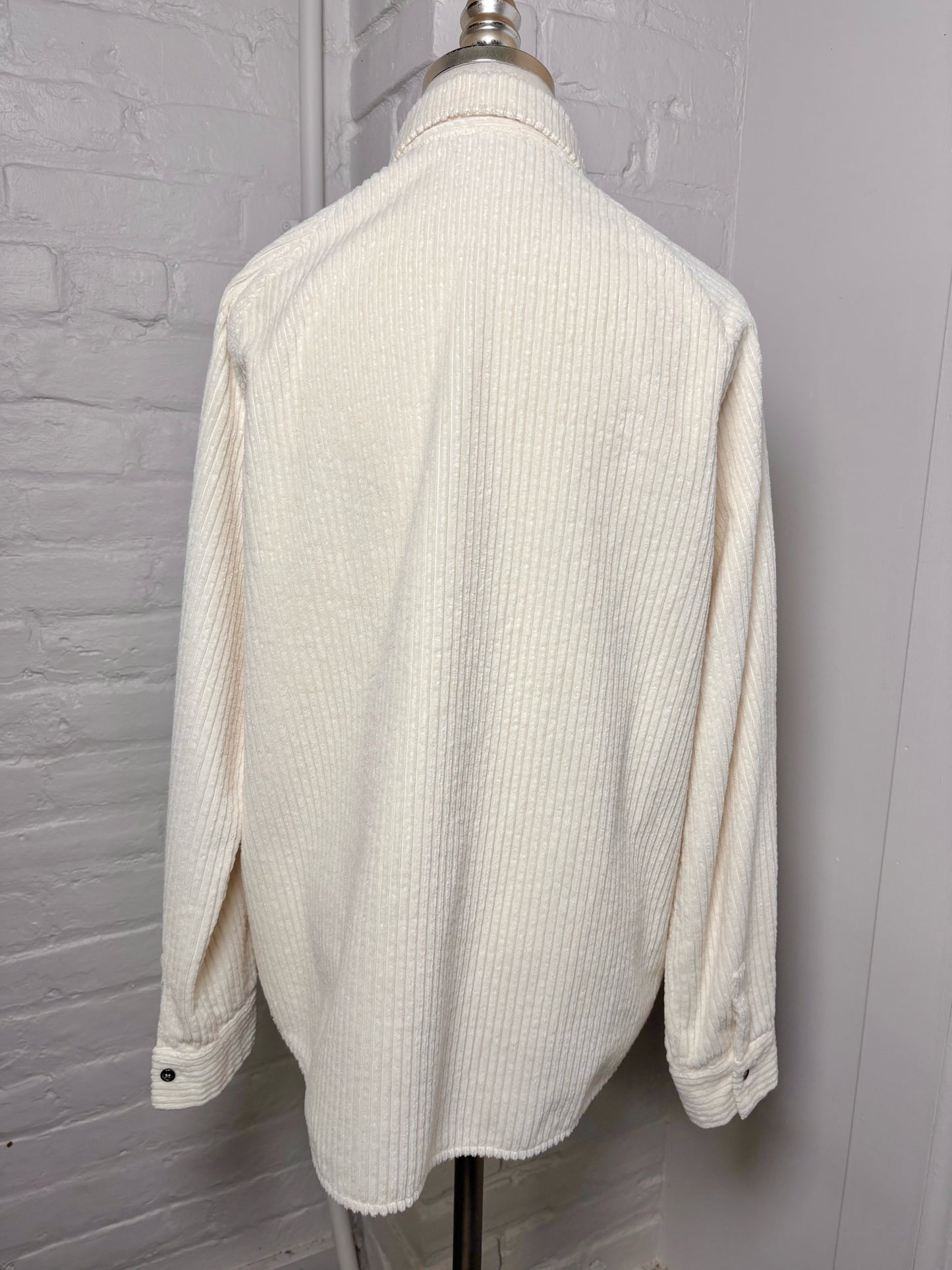 Women Size 42 ( 6 US) Rosso35 Cream Cord Jacket