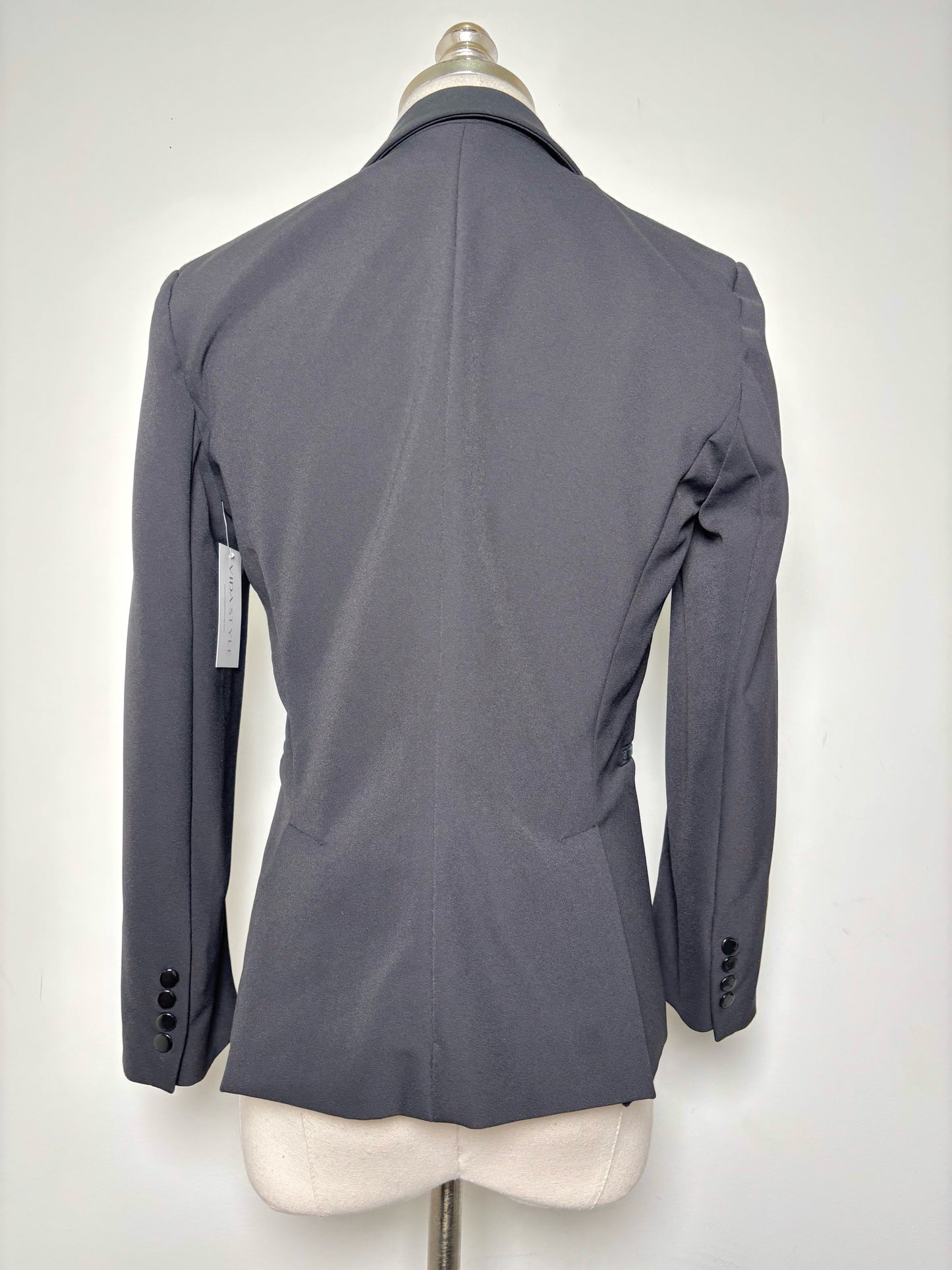 Women Size 4 Veronica Beard Black Iconic Dickey Blazer