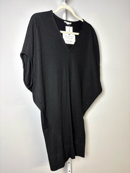 Women Size S Helmut Lang Black Pure Wool Dress