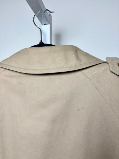 Burberrys' Khaki Cotton Solid Men's Coat