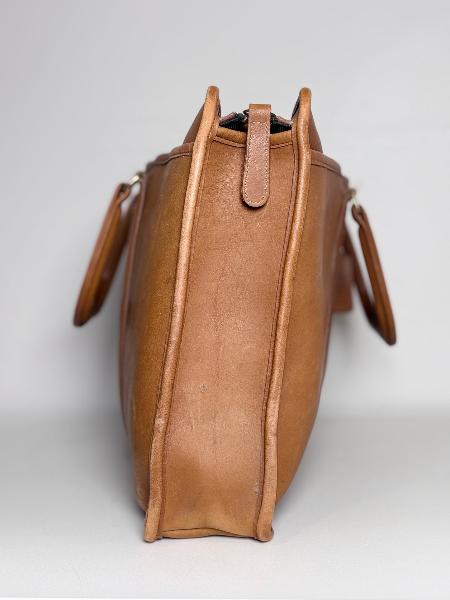 Vintage Coach 1324-313 Leather Briefcase Made in USA | Pre-owned Classic Work Bag