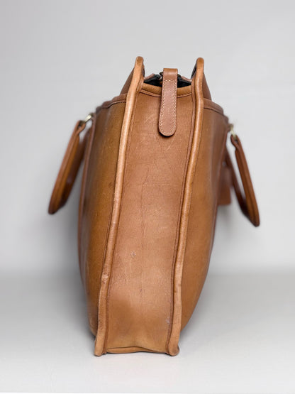 Vintage Coach 1324-313 Leather Briefcase Made in USA | Pre-owned Classic Work Bag