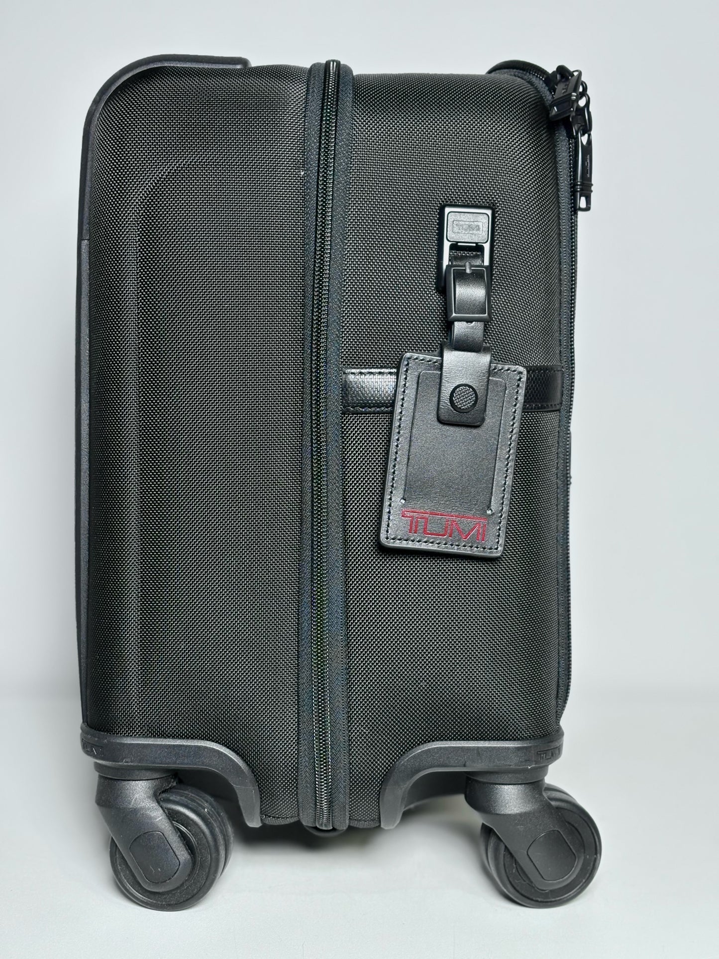 FXT Ballistic Nylon Tumi Alpha 3 Compact Briefcase on Wheels
