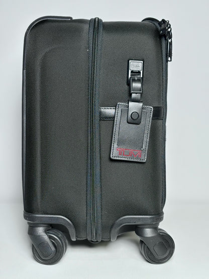 FXT Ballistic Nylon Tumi Alpha 3 Compact Briefcase on Wheels