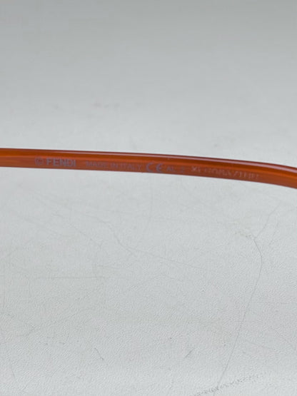 Fendi FF 0427/F/S Women's Pre-owned Brown Acetate Sunglasses