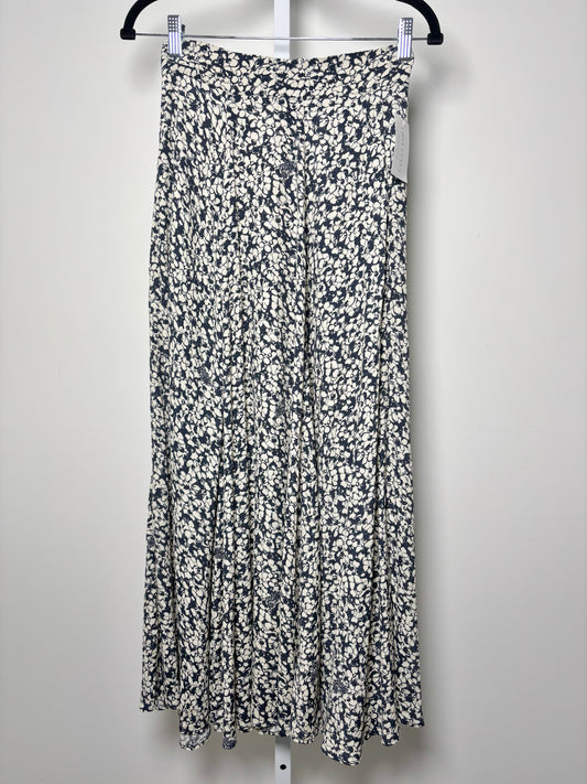 Women Size 34 Zadig & Voltaire Navy, cream Floral Skirt