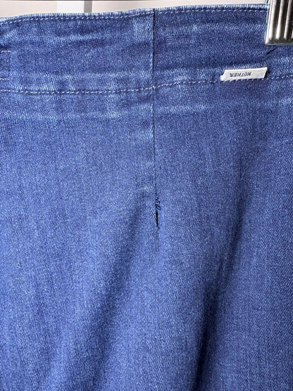 Women Size 28 (6) Mother Blue Ankle Pre-Owned Jeans