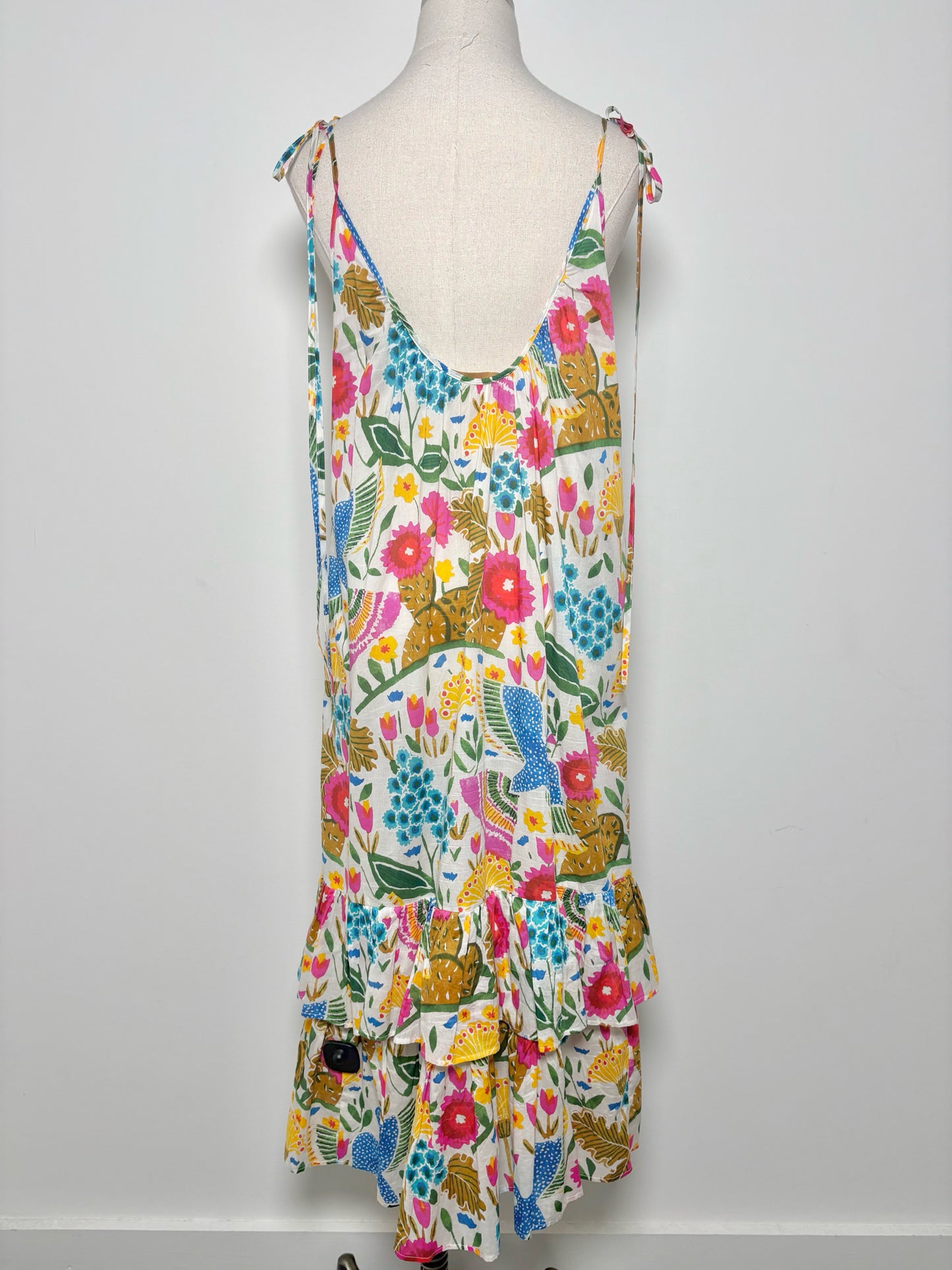 Women Size La DOUBLE J. editions Multi-Color Floral Dress