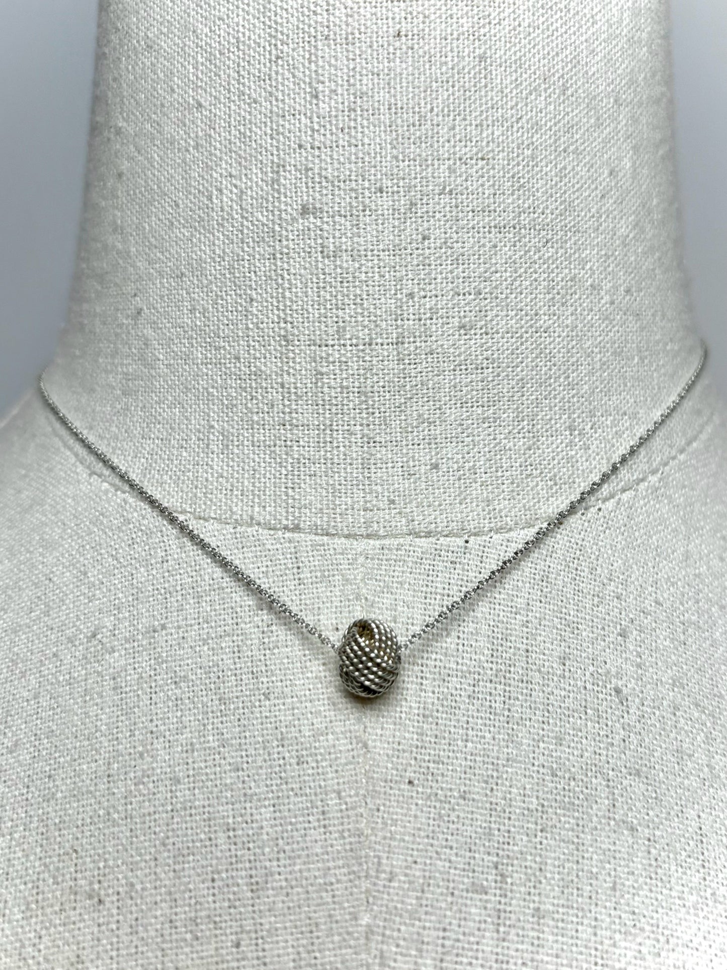 Tiffany & Co. Sterling Silver Pre-owned Necklace