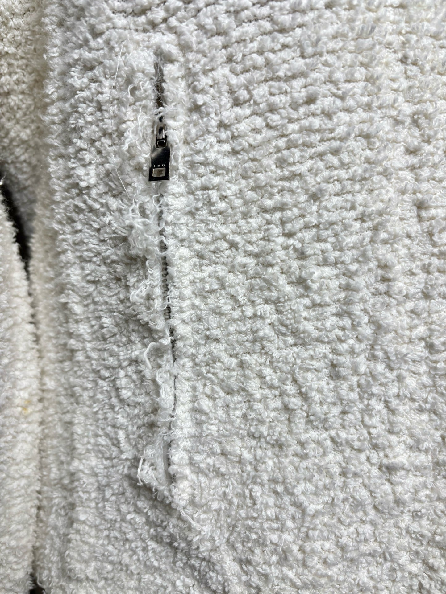 Women Size 42 ( 6 US) IRO Off-white Textured Blazer