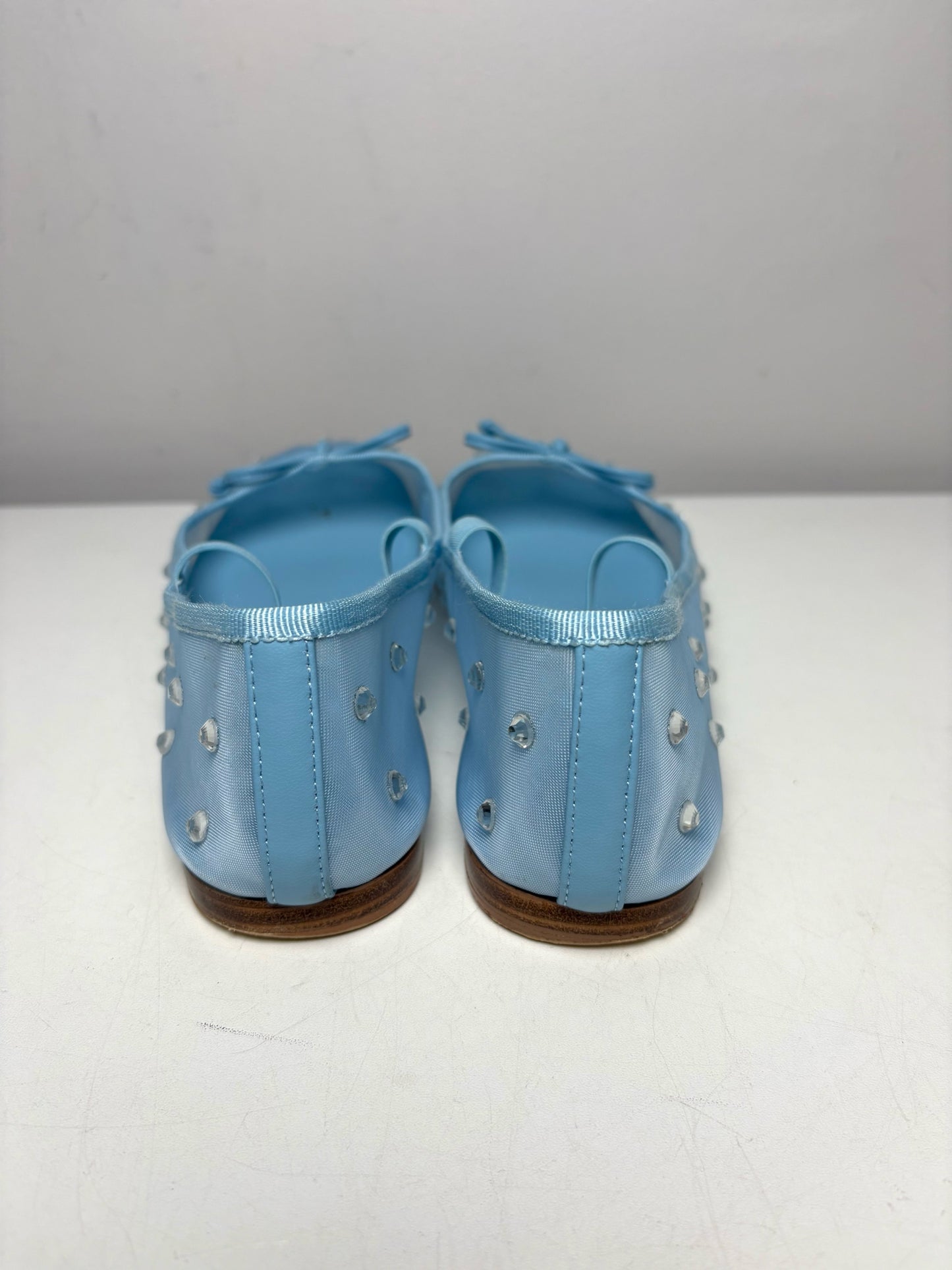 W Shoe Size 7 Jeffrey Campbell Light Blue Synthetic (Unknown) Women's Flats