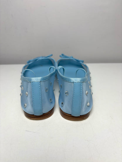 W Shoe Size 7 Jeffrey Campbell Light Blue Synthetic (Unknown) Women's Flats