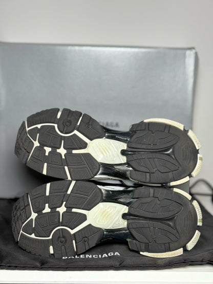 Balenciaga Black & White Abstract Men's Sneakers