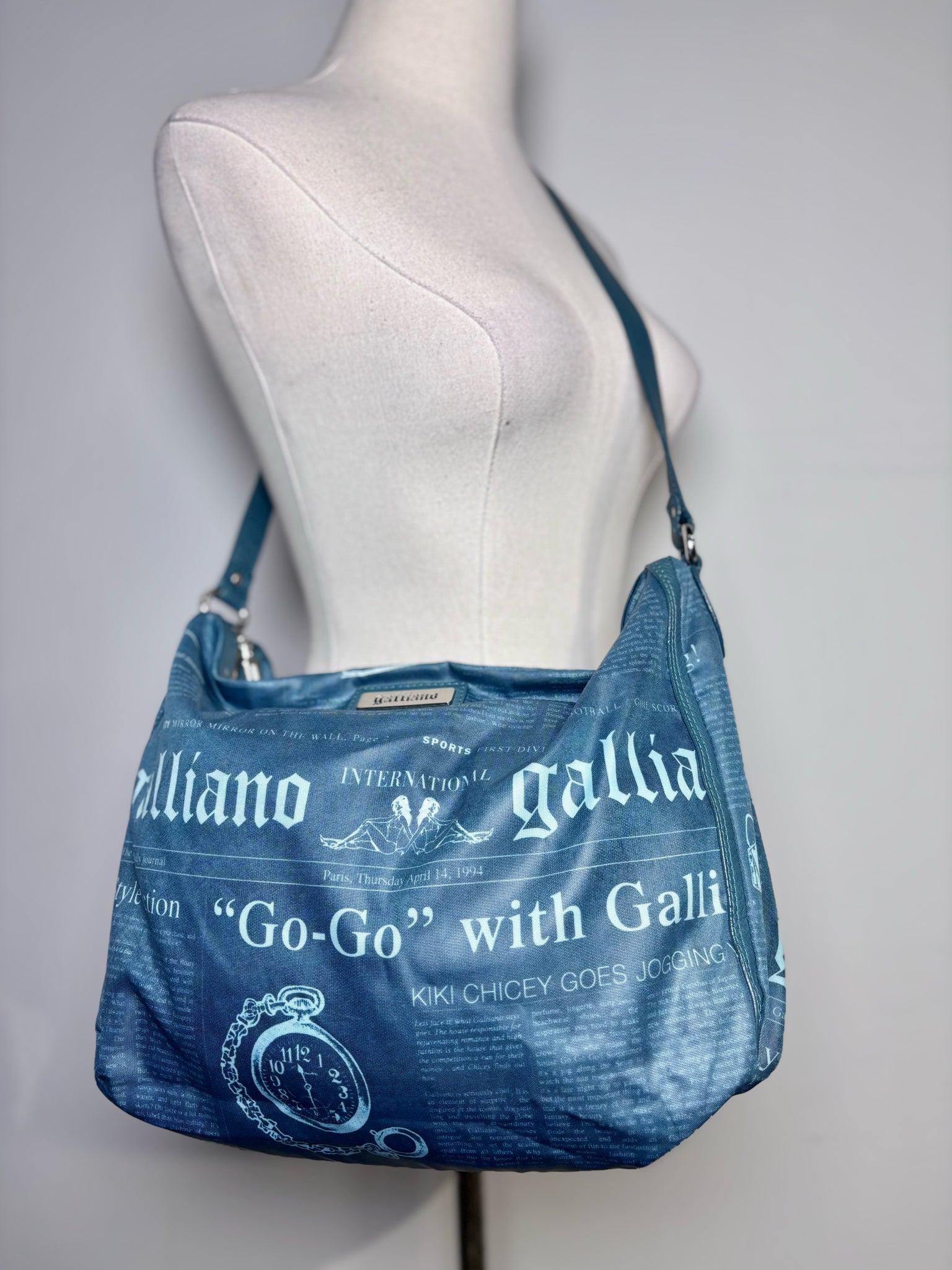 バッグ John galliano news paper shoulder bag Polyester John Galliano Bag – VIDA STYLE SHOP
